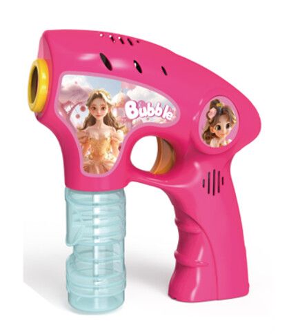 PISTOLA LANZA BURBUJAS ELECTRICA MODZ-00H7 - ZUMO - ROSA